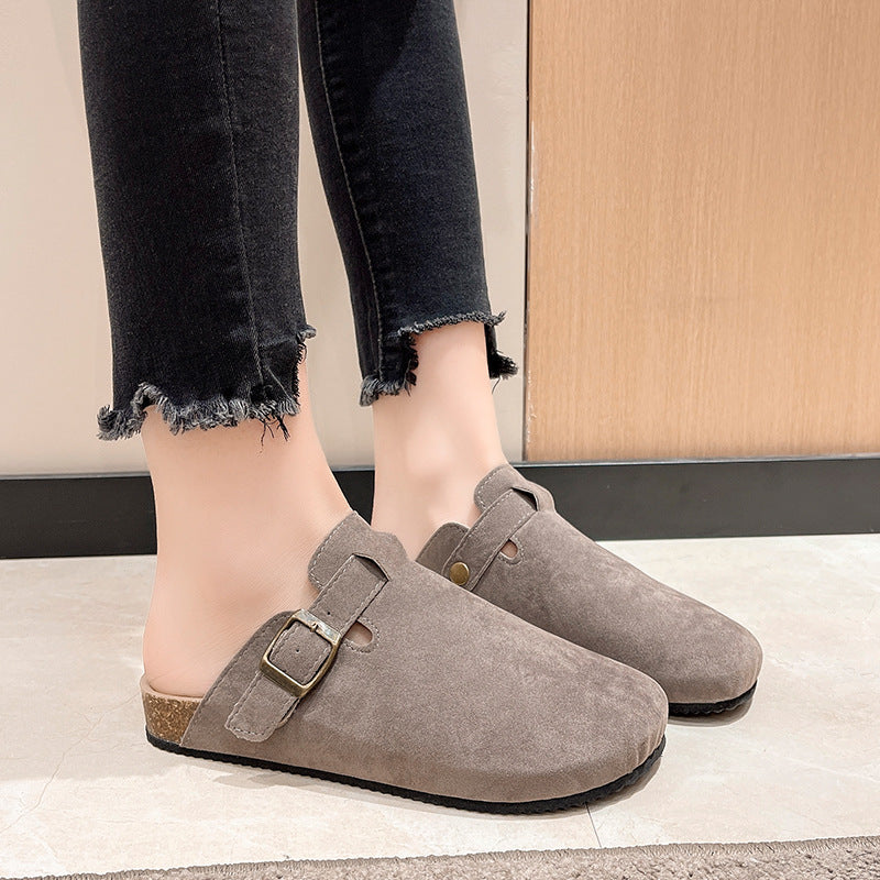 Damen Clogs mit modischem Riemchendesign und anatomischem Fußbett R&B