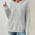 Damen lässiger Kapuzenpullover R&B