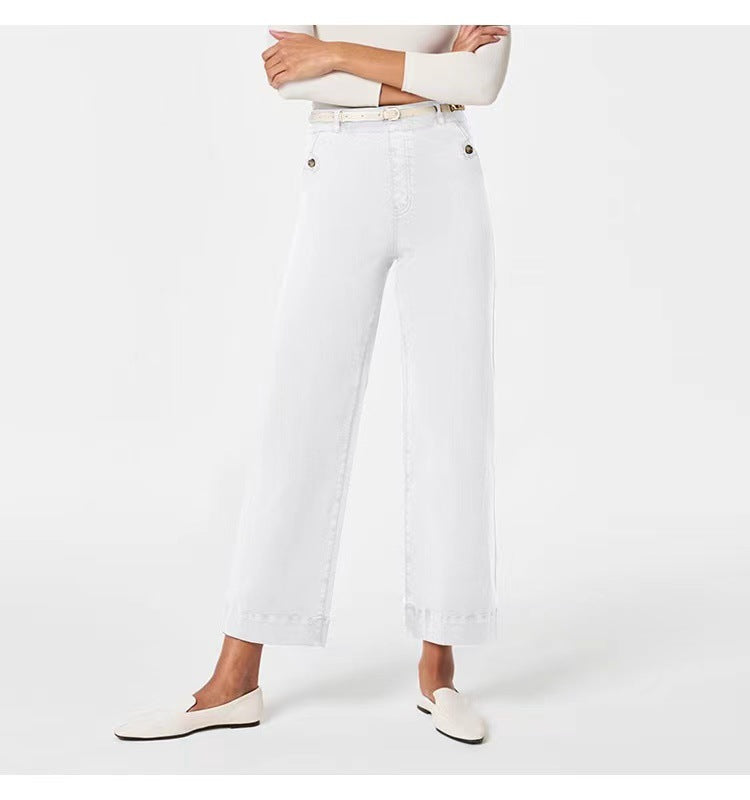 Damen weite Baumwollhose R&B