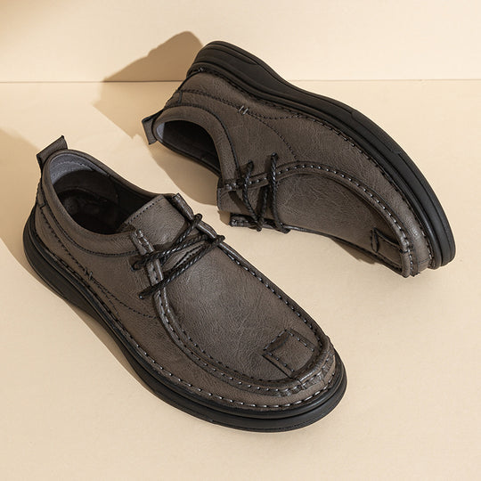 Herren Modische Schnürschuhe aus hochwertigem Kunstleder R&B