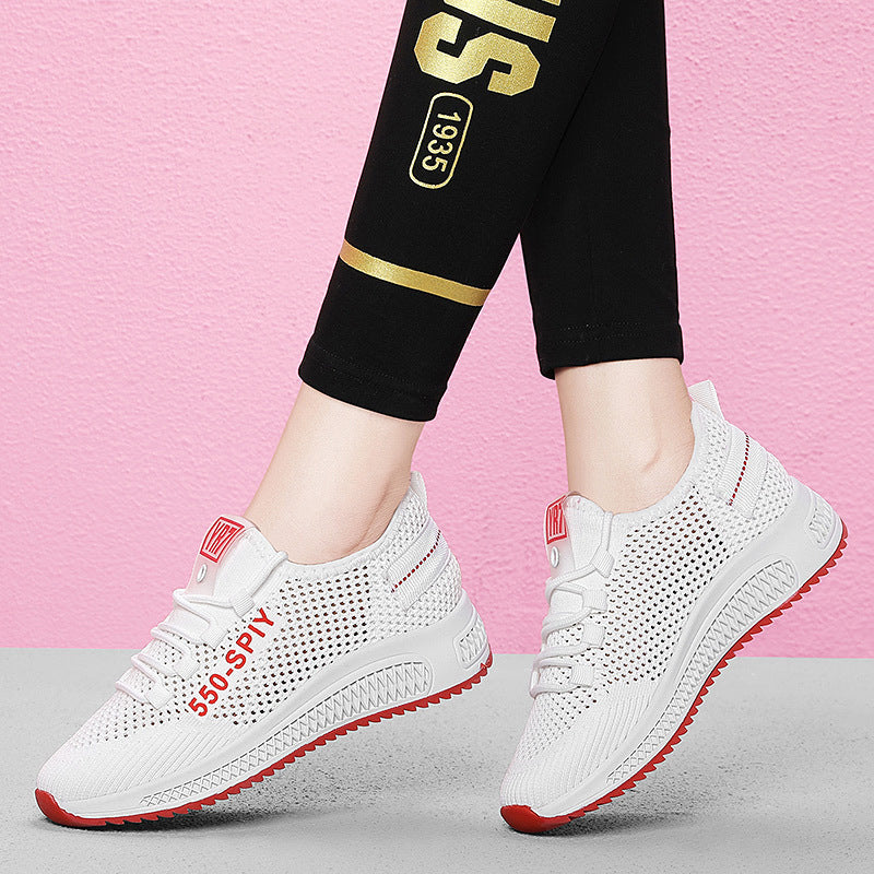 Damen Atmungsaktive und flexible Laufschuhe mit dämpfender Sohle R&B