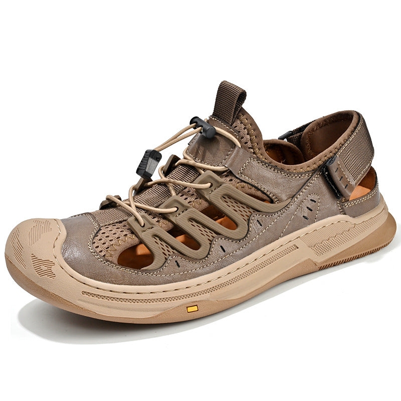 Herren Sportliche Wassersandalen mit rutschfester Sohle und schnellschnürbarem System R&B