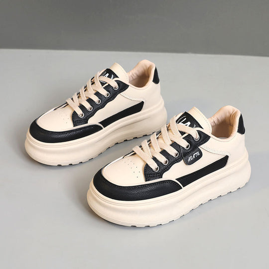 Damen Sportliche Plateau-Sneaker mit modischem Design und dämpfender Sohle R&B