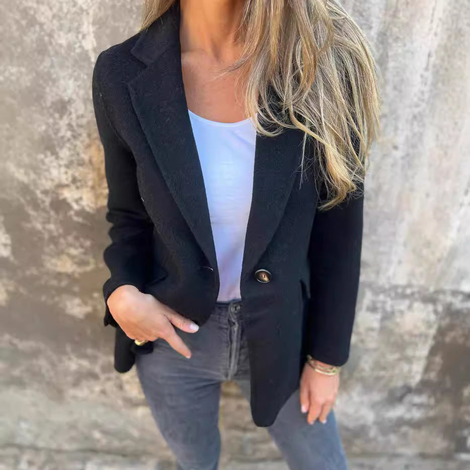 Damen modische Wollblazer R&B