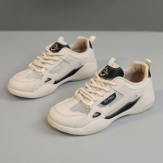 Damen Sportliche Freizeitschuhe mit atmungsaktiven Mesh-Einsätzen und gepolsterter Sohle R&B