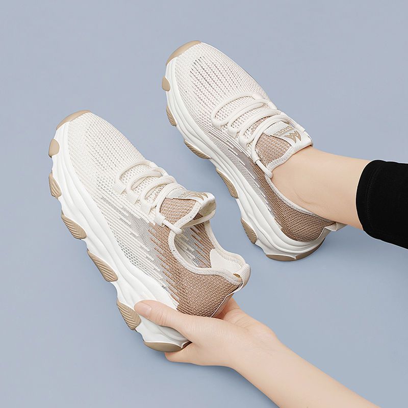 Damen Sportliche Flex-Sneakers mit atmungsaktivem Obermaterial und dämpfender Sohle R&B