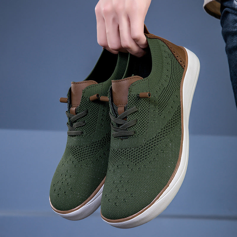 Damen Atmungsaktive Sneakers mit elastischem Schnellschnürsystem und gepolsterter Sohle