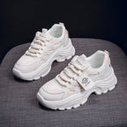 Damen Trendige Chunky Sneakers mit atmungsaktivem Obermaterial und dämpfender Sohle R&B