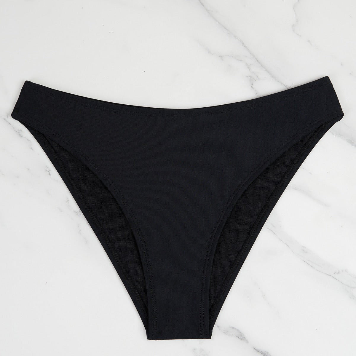 Damen Triangel-Bikini mit anpassbaren Bändern und hohen Beinausschnitten R&B