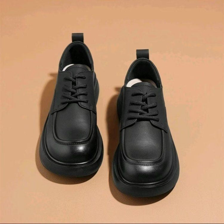Damen modische Schnürschuhe mit komfortabler Plateau-Sohle