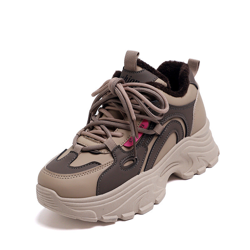 Damen Trendige Schnürschuhe mit Komfortsohle und atmungsaktivem Futter R&B