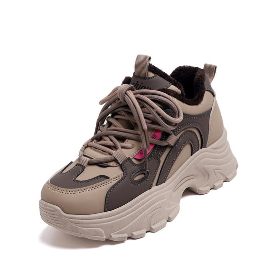 Damen Trendige Schnürschuhe mit Komfortsohle und atmungsaktivem Futter R&B