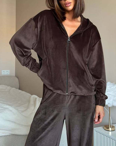 R&B | Dough Kapuzenpullover und Hose Zwei Teile Satz