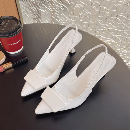 Damen Slingback-High Heels mit elegantem Verschluss und modernem Design R&B