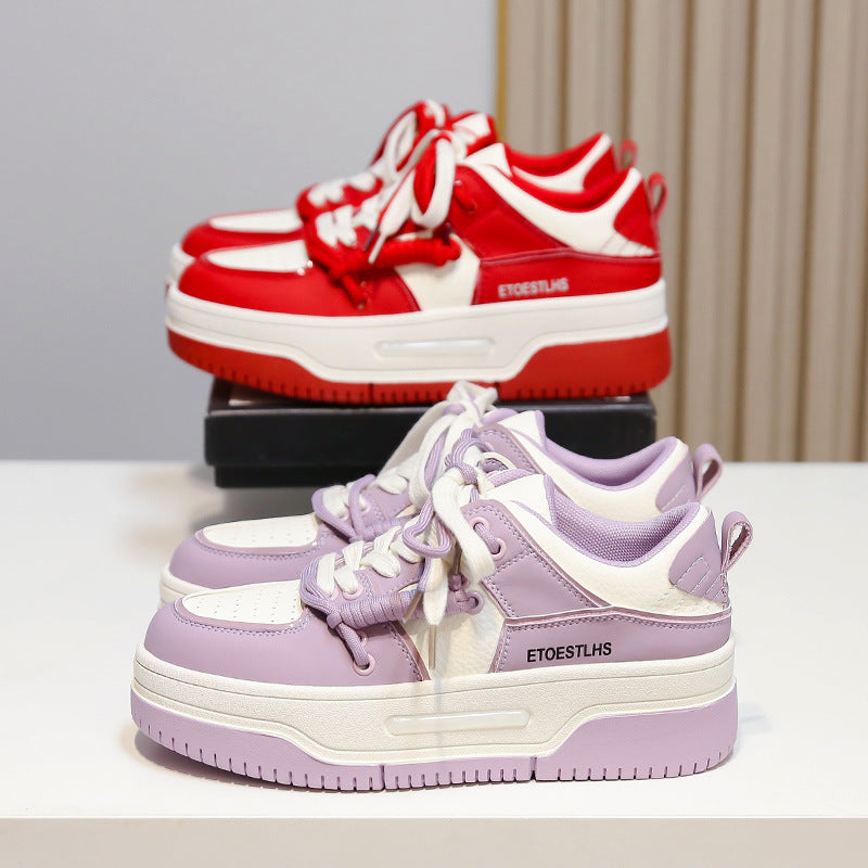 Damen Plattform-Sneaker mit modischem Design und komfortabler Profilsohle R&B