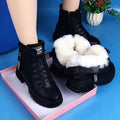 Damen Winterstiefel mit bequemem Innenfutter und robustem Profil R&B