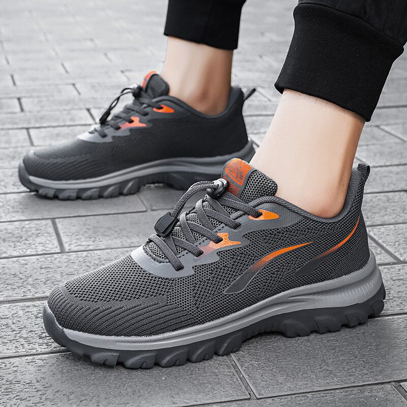 Damen Sportliche Laufschuhe mit flexiblem und atmungsaktivem Mesh-Obermaterial R&B