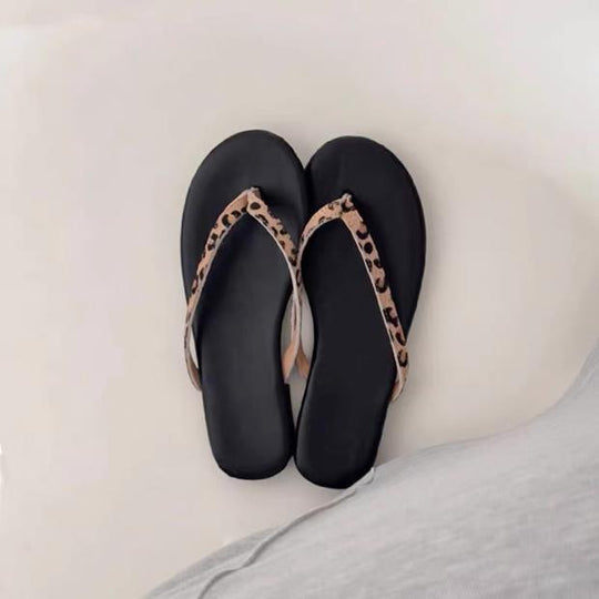 Damen Minimalistische Zehentrenner Sandalen R&B