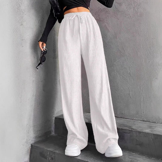 Damen weite Plisseehose R&B