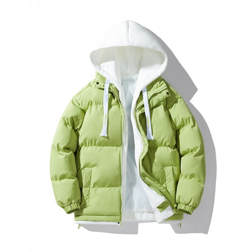 Damen modische Steppjacke mit Kapuze und wendbarem Design R&B