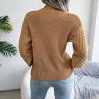 R&B | Einfarbige Strickpullover
