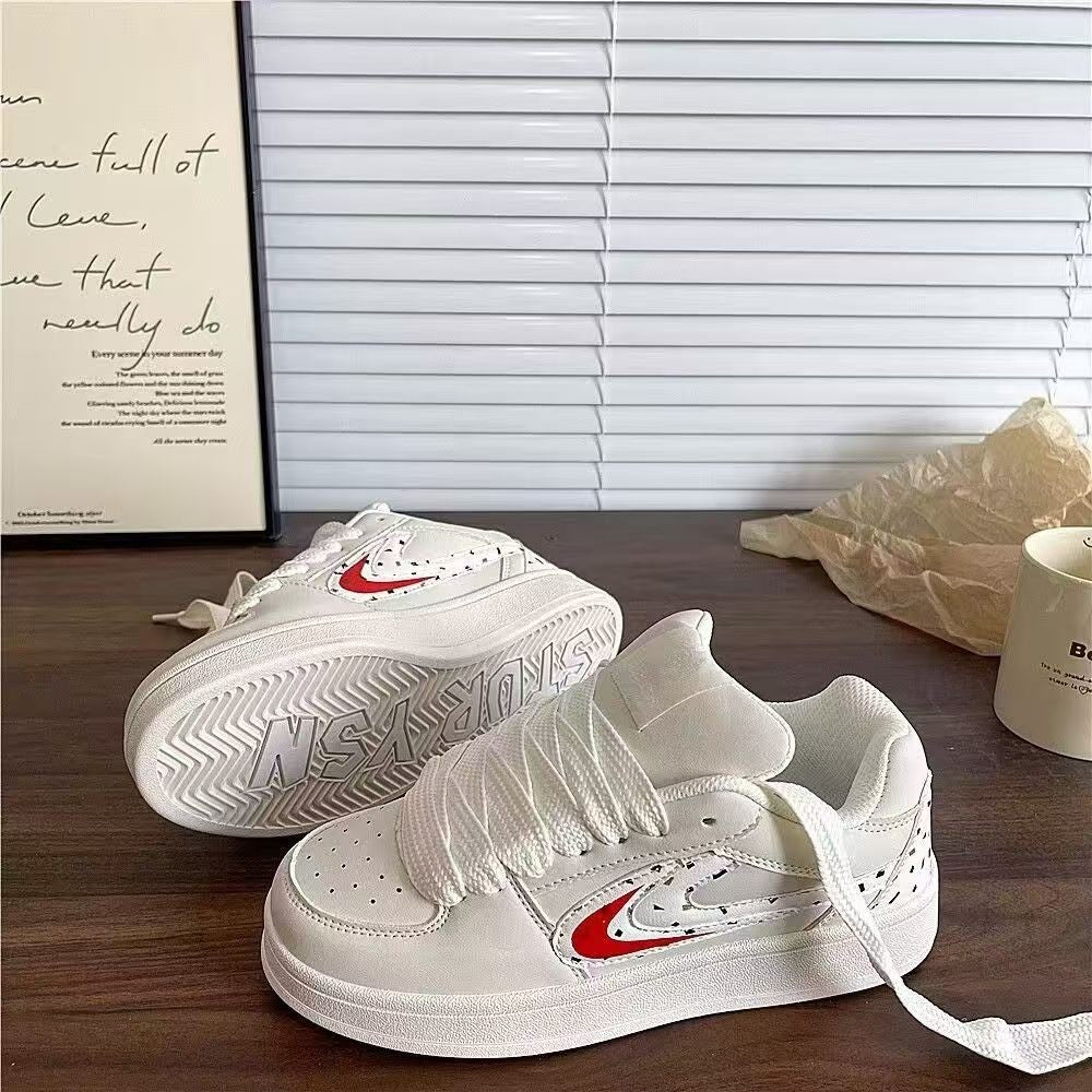 Damen Sportliche Freizeit-Sneaker mit atmungsaktiver Struktur und rutschfester Sohle R&B