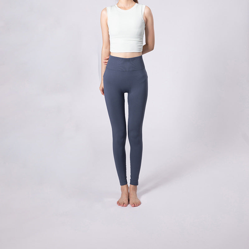 Damen Hochwertiges Funktions-Set mit sportlichem Cropped Top und High-Waist Leggings R&B