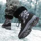 Damen Isolierte Winterstiefel mit warmem Futter und rutschfester Sohle