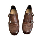 Damen elegante Schnürschuhe mit dekorativem Schnallenverschluss R&B