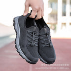 Damen Sportliche Schnürsneaker mit atmungsaktiver Struktur R&B