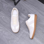 Damen Sportliche Leder Sneakers mit modischem Design und rutschfester Sohle R&B