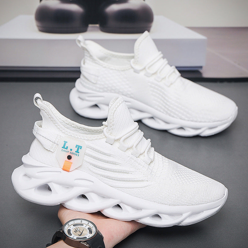 Damen sportliche und atmungsaktive Laufschuhe mit innovativem Dämpfungssystem R&B
