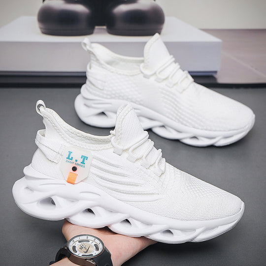 Damen sportliche und atmungsaktive Laufschuhe mit innovativem Dämpfungssystem R&B