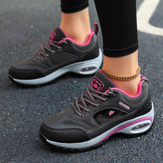 Damen Sportliche Laufschuhe mit atmungsaktiver Mesh-Oberfläche und dämpfender Sohle R&B
