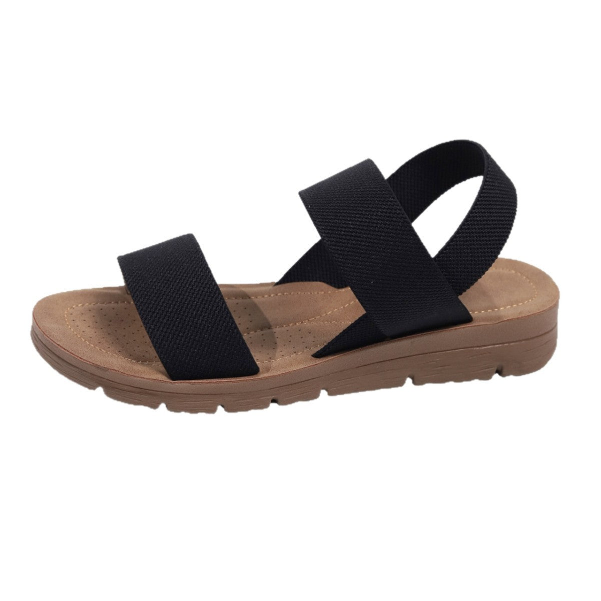 Damen Komfortable Sandalen mit modischem Animal-Print R&B
