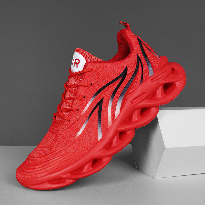 Damen Sportliche Sneakers mit innovativem Dämpfungssystem und atmungsaktiver Mesh-Oberfläche R&B