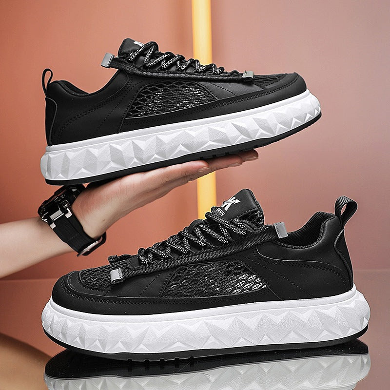 Damen Sportliche Sneakers mit atmungsaktiver Mesh-Oberfläche und dämpfender Sohle