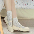 Damen Modische Mary Jane Schuhe mit verstellbarem Riemen und elegantem Design R&B