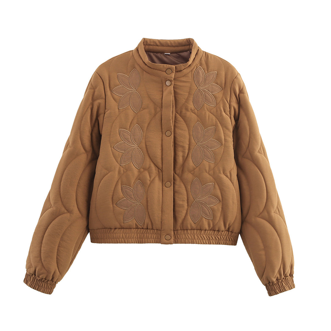 Damen Steppjacke mit floralem Design R&B