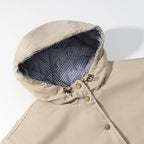 Damen gestepptes Übergangsjacke mit praktischer Kapuze R&B