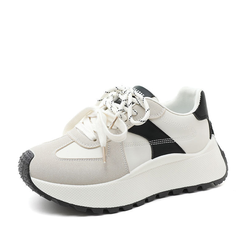 Damen Sportliche Plateau Sneakers mit atmungsaktiver Polsterung R&B