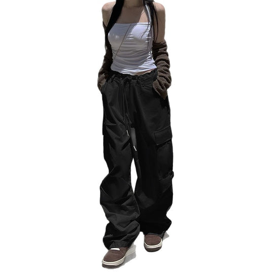 Damen Cargo-Hose mit elastischem Bund und praktischen Seitentaschen R&B