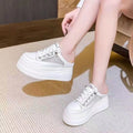 Damen Plateausneaker mit Mesh-Einsätzen R&B