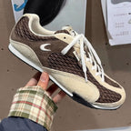 Damen sportliche Laufschuhe mit atmungsaktivem Obermaterial und dämpfender Sohle R&B