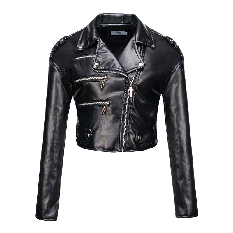 R&B | Kurze PU-Jacke