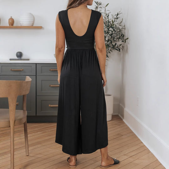 Damen Elegantes Maxikleid mit fließendem Schnitt R&B