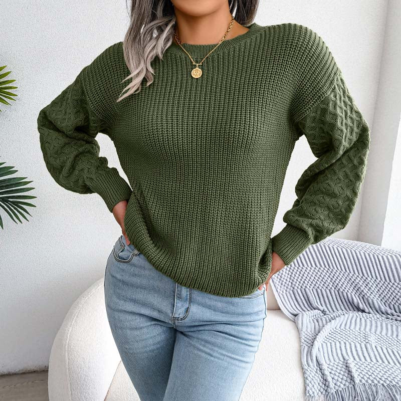 R&B | Einfarbige Strickpullover