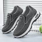 Damen Bequeme Slip-On Sneakers mit elastischem Obermaterial und rutschfester Sohle