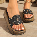 Damen Komfortable und stilvolle Sandalen mit Detailverzierungen R&B