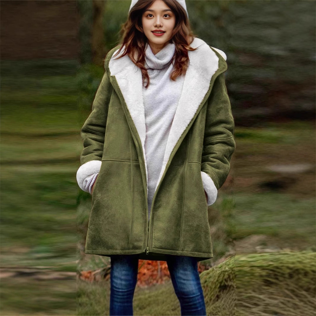 Damen Fleecegefütterte Outdoor-Jacke R&B
